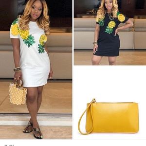 1-2x white pineapple dress